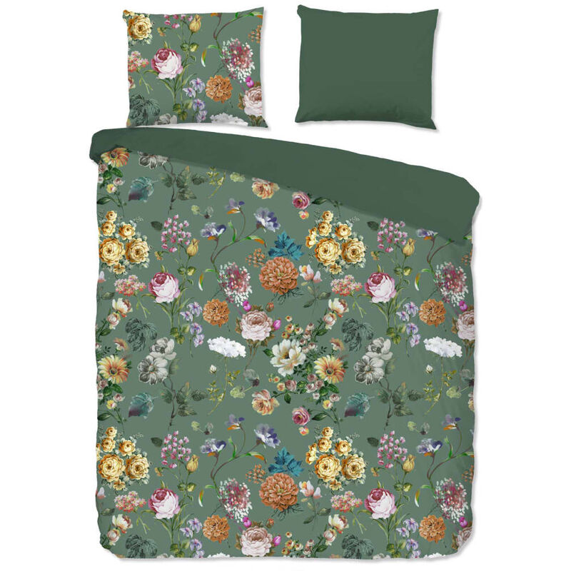 

Funda de edredón SHINSHOU 200x200/220 cm verde - Verde - Good Morning