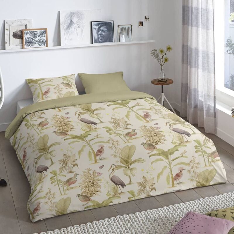 

Good Morning Funda de edredón VINTAGE GARDEN 200x200/220 cm multicolor - Multicolor