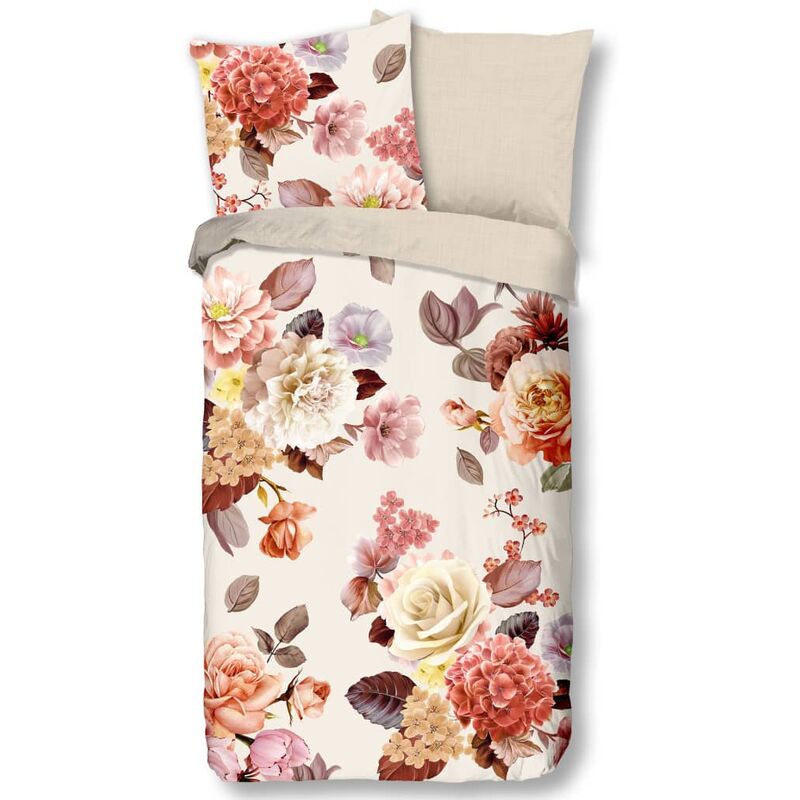 

Good Morning Funda de edredón BOHEMIAN 155x220 cm blanco roto - Blanco
