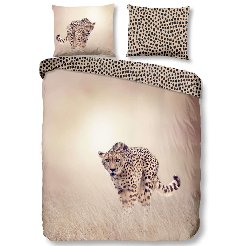 

Good Morning Funda de edredón CHEETAH 140x200/220 cm arena - Marrón
