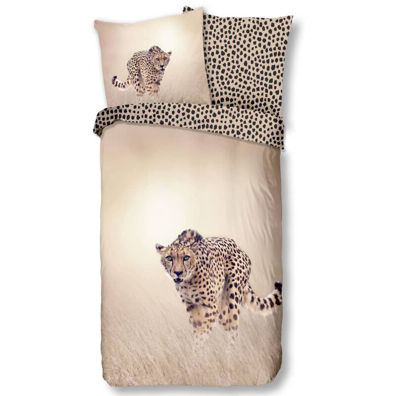 

Funda de edredón CHEETAH 155x220 cm arena - Marrón - Good Morning