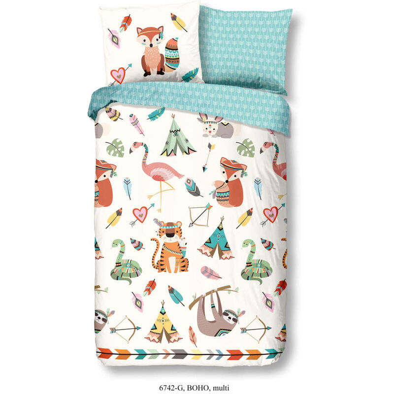 

Funda de edredón infantil Boho 140x200/220 cm - Multicolor - Good Morning