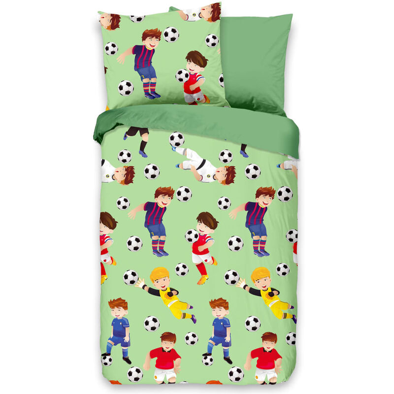 

Funda de edredón infantil GO 100x135 cm verde - Verde - Good Morning