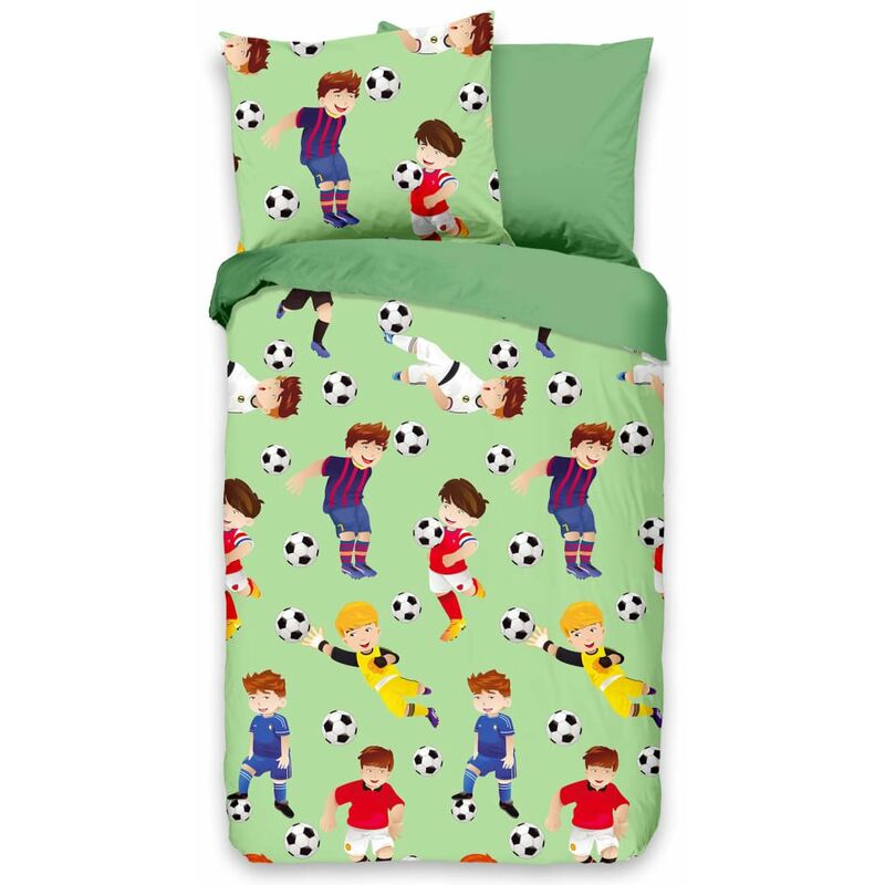 

Funda de edredón infantil GO verde 120x150 cm - Verde - Good Morning