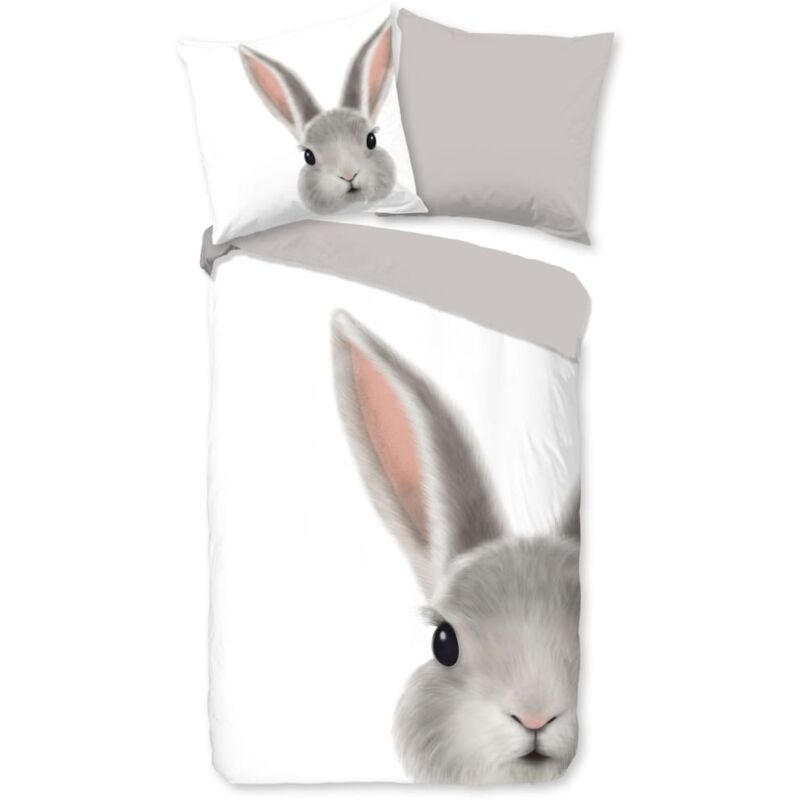 

Funda de edredón infantil ROGER blanco 135x200 cm - Blanco - Good Morning