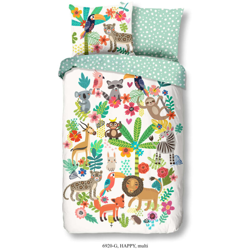 

Funda de edredón para niños Happy 140x200/220 cm - Multicolor - Good Morning