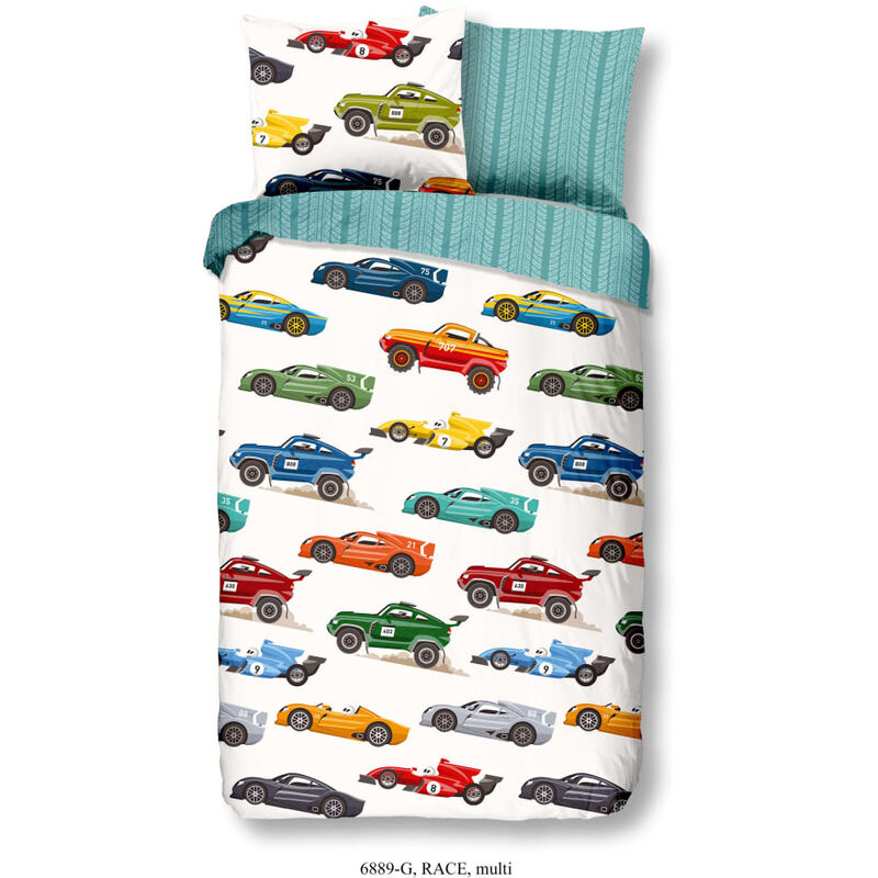 

Funda de edredón para niños Race 140x200/220 cm - Multicolor - Good Morning