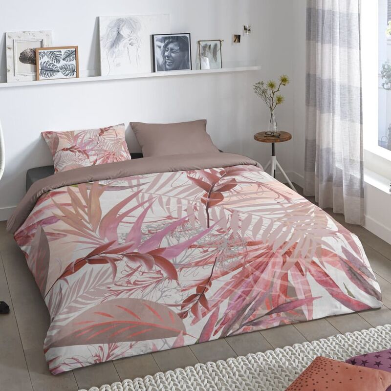 

Funda de edredón RAYMOND 140x200/220 cm rosa - Rosa - Good Morning