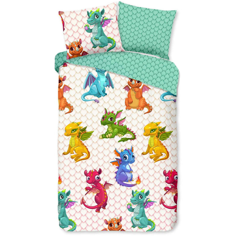 

Funda edredón infantil DRAGONS 140x200/220 cm multicolor - Multicolor - Good Morning