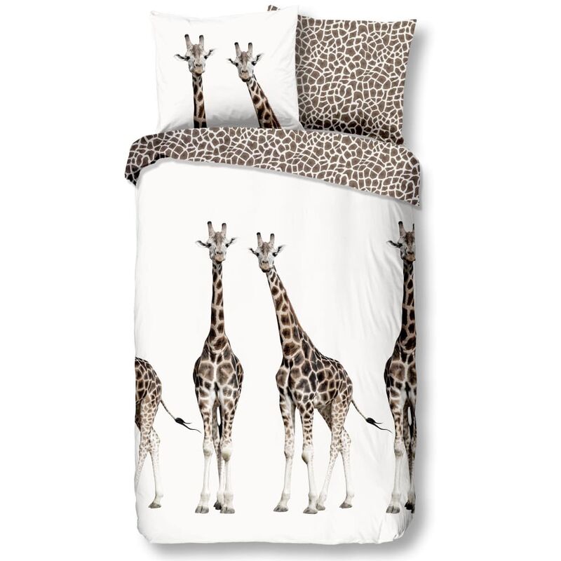 

Funda edredón infantil GIRAFFE 140x200/220cm blanco roto - Blanco - Good Morning