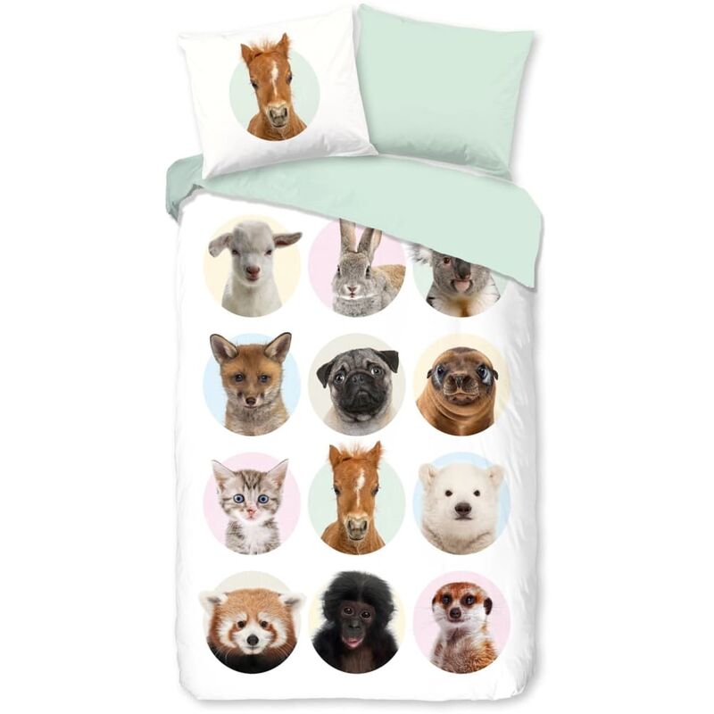 

Good Morning Funda edredón infantil YOUNG A 140x200/220cm multicolor - Multicolor