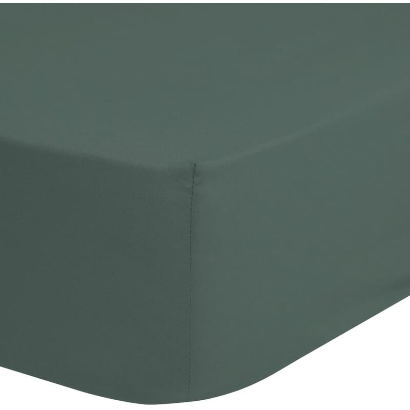 

Sábana ajustable verde oliva 80x200 cm - Verde - Good Morning