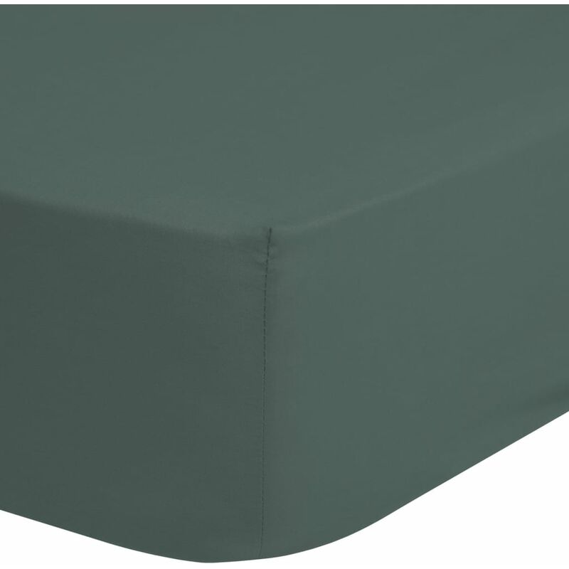 

Sábana bajera ajustable verde oliva 90x200 cm - Verde - Good Morning