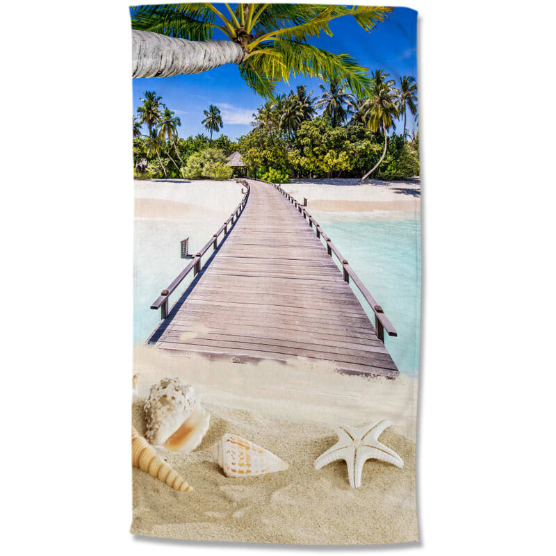 

Toalla de playa MOANA multicolor 100x180 cm - Multicolor - Good Morning
