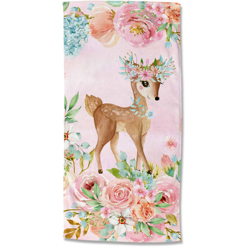 

Toalla de playa SWEET rosa 75x150 cm - Multicolor - Good Morning