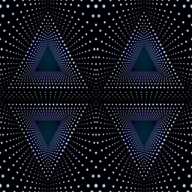 

Papel de pared Graphic Galaxy Print azul y negro - Good Vibes