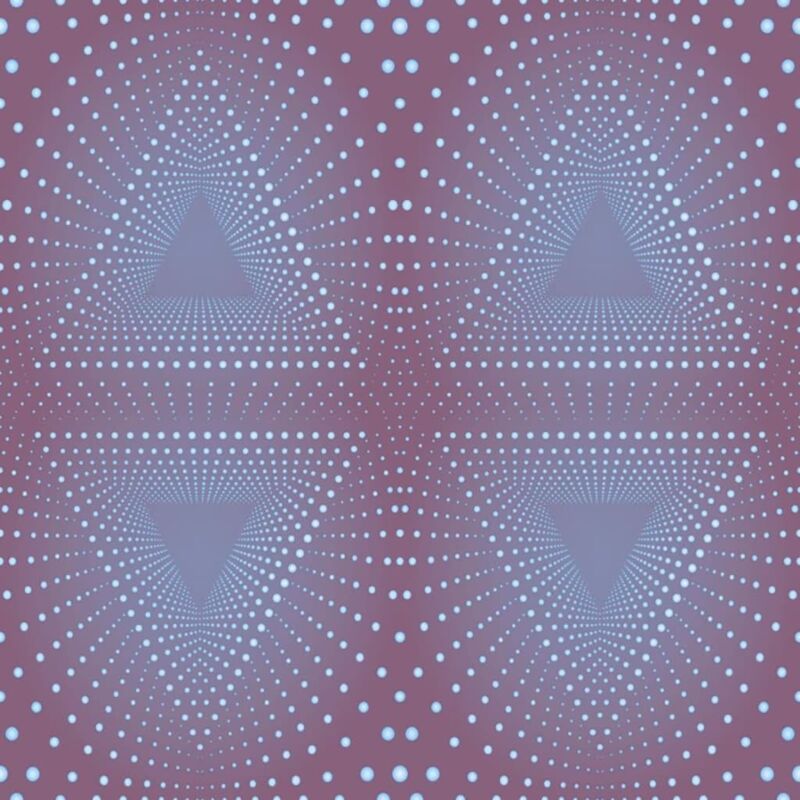

Papel de pared Graphic Galaxy Print rosa y morado - Good Vibes