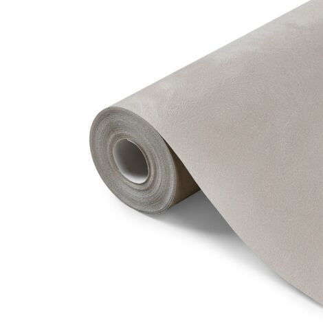 GOODHOME - Papier peint vinyle texturé - 10m x 53cm - Pose facile encoller le mur - Raccord libre - Voir photos