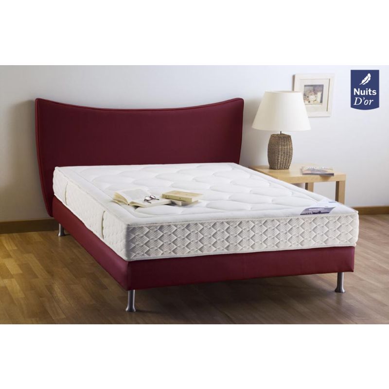Goodnight Matelas 140x190 Densité 35 Kg/m3 - Hauteur 21 Cm - Soutien Ferme -