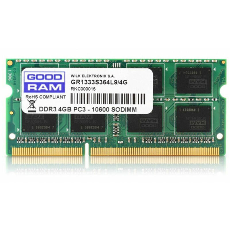 

Memoria RAM GR1600S364L11S 4 GB DDR3 1600 MHz - Goodram