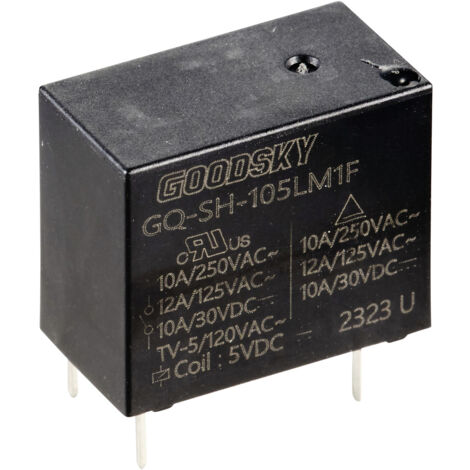 GoodSky GQ-SH-105LM1F Printrelais 5 V/DC 10 A 1 Schließer 1 St.