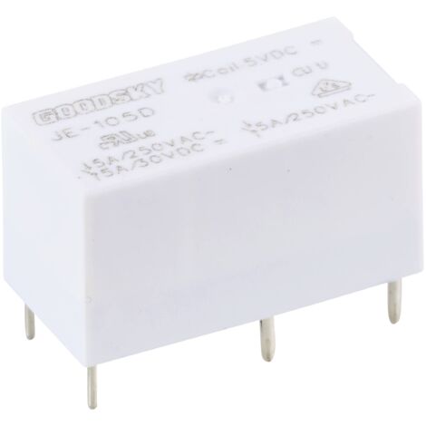GoodSky JE-105D Relais pour circuits imprimés 5 V/DC 5 A 1 inverseur (RT) 1 pc(s) R320982