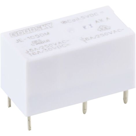 GoodSky JE-105DM Relais pour circuits imprimés 5 V/DC 8 A 1 NO (T) 1 pc(s) R320902