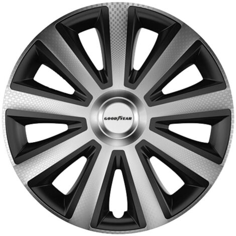 Goodyear Radzierblende Memphis Carbon 15 Zoll schwarz/silber Radkappe Radblenden