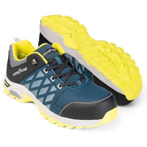 GOODYEAR S1P Sicherheitsschuhe Petrol/Gelb 40