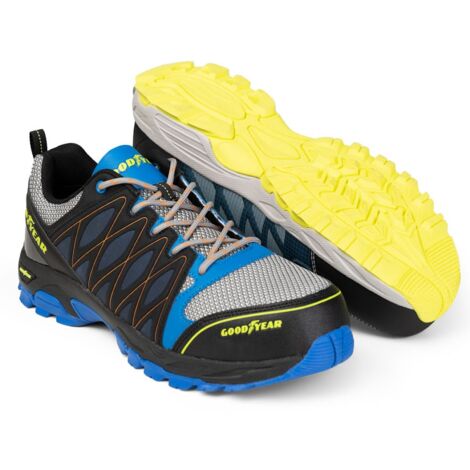 GOODYEAR S1P SRA HRO Sicherheitsschuh Schwarz/Blau 39