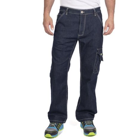 GOODYEAR Stretch Carpenter Jeans Marineblau 40 Regular Fit
