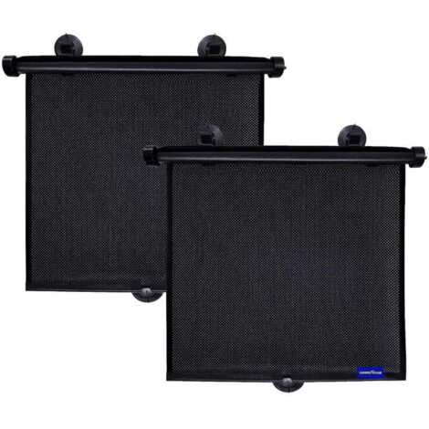 GOODYEAR SUN ROLLER BLINDS CAR X2 WINDOW SUN SHADE SCREEN PROTECTOR KIDS 904552