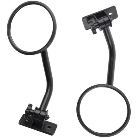 GOOFIT Universal-Schnellverschluss-Innenspiegel, geeignet für Motorräder und Geländewagen, kompatibel mit dem klappbaren Innenspiegel mit A-Säulen-Befestigung am Jeep Wrangler.
