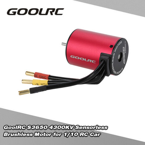 Goolrc S3650 4300Kv Sensorless Moteur Brushless Pour 1/10 Rc Voiture