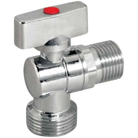 GOPLAST Rubinetto lavatrice a sfera 1/2 x 3/4