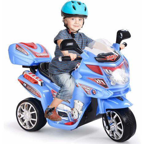 TOYAS Elektro-Kinderauto Kinder Elektro-Motorrad 6V 4Ah-Akku