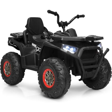 HOMCOM Quad per Bambini Elettrico 12V con Fari Funzionanti e