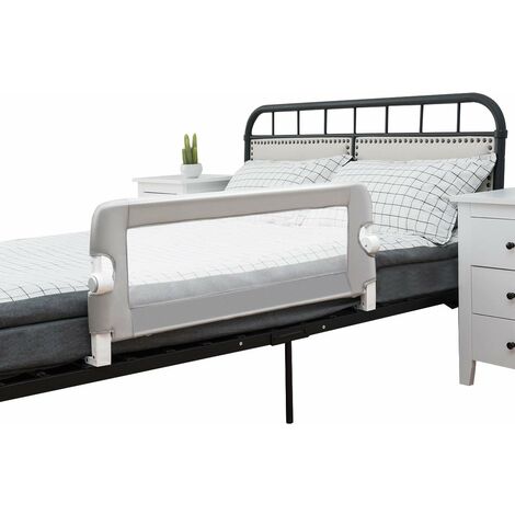 seitlicher Bett-Schutz für Kinder universell klappbar 1,8 m Cikonielf Kinder-Sicherheits-Bettgitter 150 / 180 cm Sicherheitsgitter 