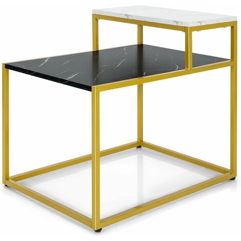 Petite table basse Borte avec plateau plus épais 45x45 cm - Selsey