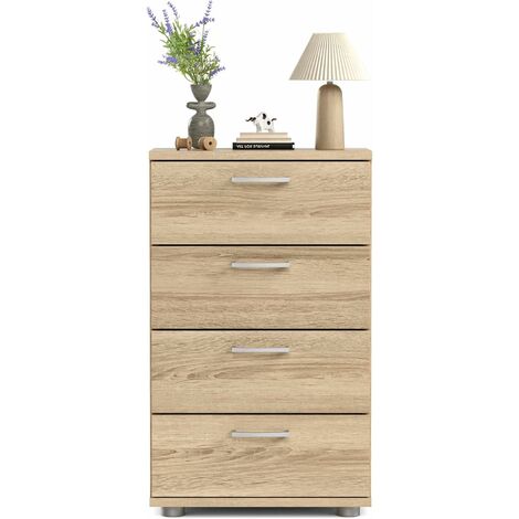 Comodino Con Decorazioni Natalizie Bianco, Cassettiera Con 3 Cassetti,  Struttura In Legno, Torre Portaoggetti, Organizer In Tessuto Da 91,72 €