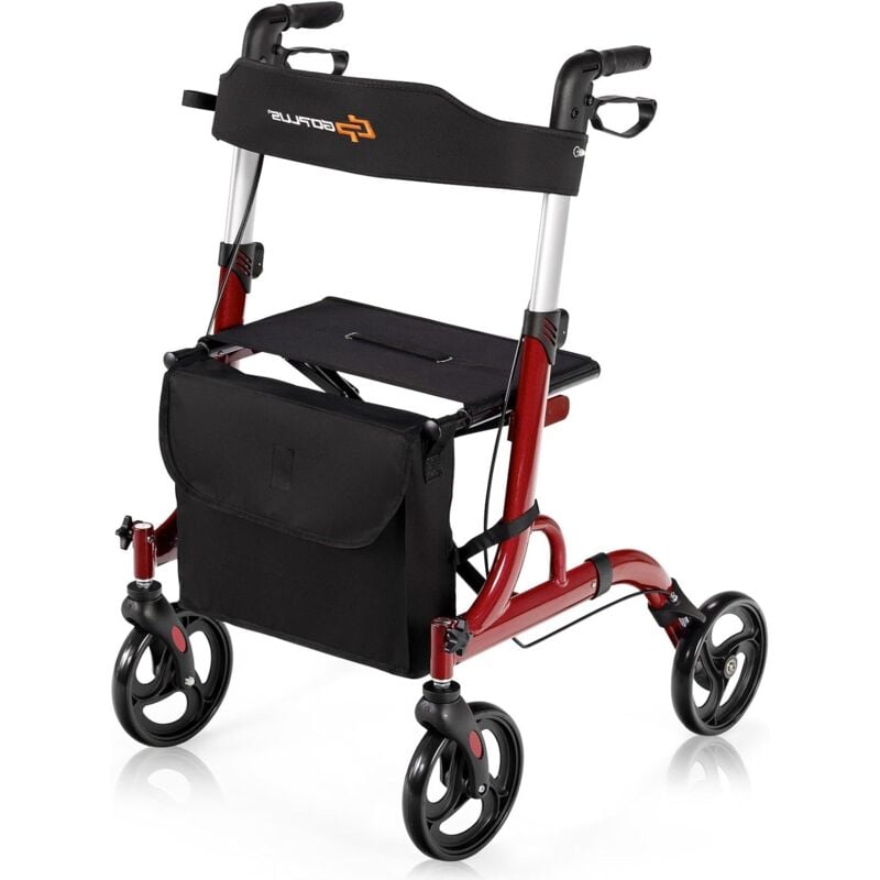 Chaise Percée Réglable en Hauteur à 6 Niveaux, Tabouret de Douche avec Accoudoirs Rembourrés et Pieds Antidérapants - Goplus