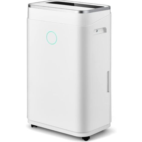 GOPLUS Déshumidificateur 25 L/Jour, Déshumidificateur électrique avec Réservoir d'Eau 6,5 L, Minuterie 24H & 2 Vitesses de Ventilation, 2 Modes & Drainage Automatique ou Manuelle, pour Maison, Chambre