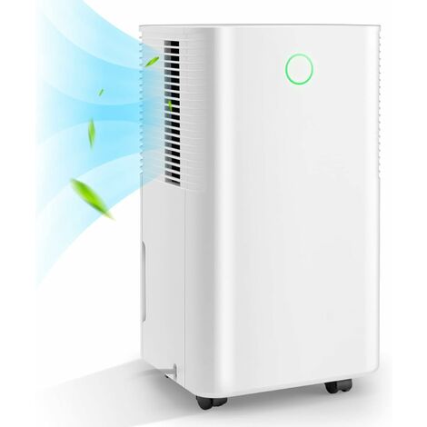 Goplus – Déshumidificateur électrique 15L/jour – 4 modes automatiques – 2 vitesses – Minuterie 24H – Drainage automatique ou manuel – Réservoir 2L - EAU 2 L