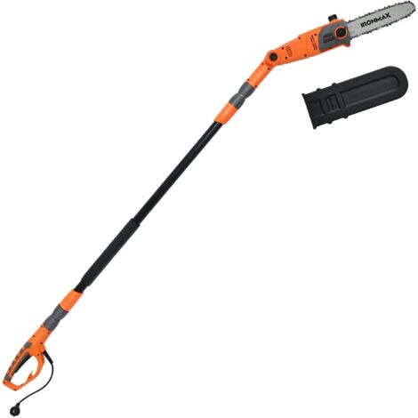 Goplus – Elagueuse électrique télescopique 750W – Longueur 212-286 cm – Vitesse de coupe 10,8 m/s – Tête inclinable -30° à +30°