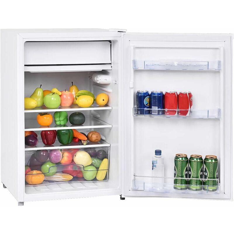 UNIVERSALBLUE Réfrigérateur inox 1 porte No frost 185 cm, Réfrigérateur  vertical sans congélateur, Capacité totale 352 L, Système silencieux
