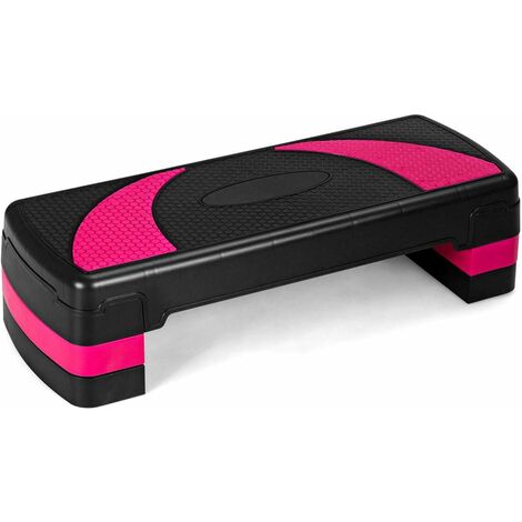 STEPP BRETT STEPPER AEROBIC FITNESS STUDIO STEP BOARD 6 STUFEN GYMNASTIK <250 KG 