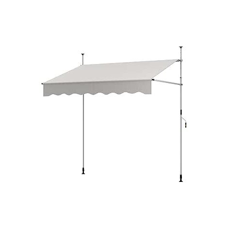 RELAX4LIFE Klemmmarkise 150/250/300/400cm Breit, Oh Produktbild-Vorschau 11