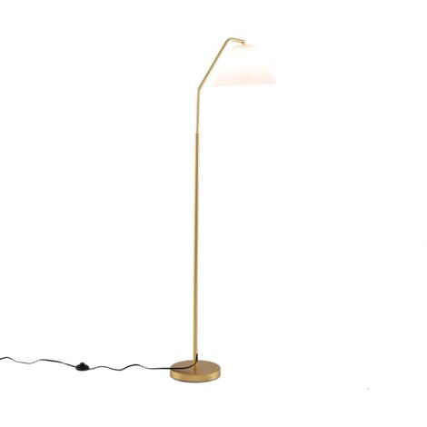 Goplus – Lampadaire LED ajustable 168cm – Tête rotative 350° – Base anti-basculement – Interrupteur au pied – Douille E27 compatible