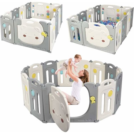 Barriere De Securite Enfant Grande Version 3m 5 Panneaux Pre Assemble