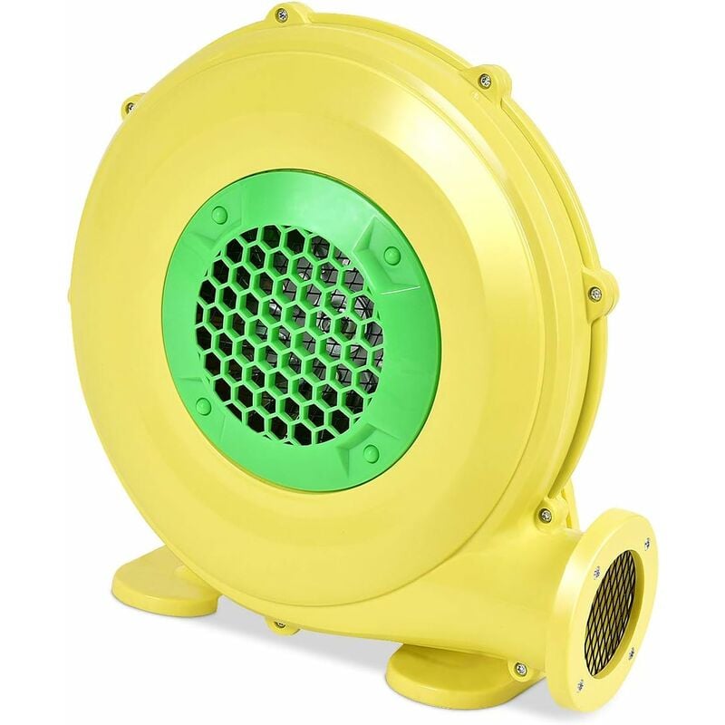 Goplus - Pompe Electrique Gonflable de Ventilateur d'Air de Château Gonflable, Souffleur Electrique avec Moteur, Jaune 450W